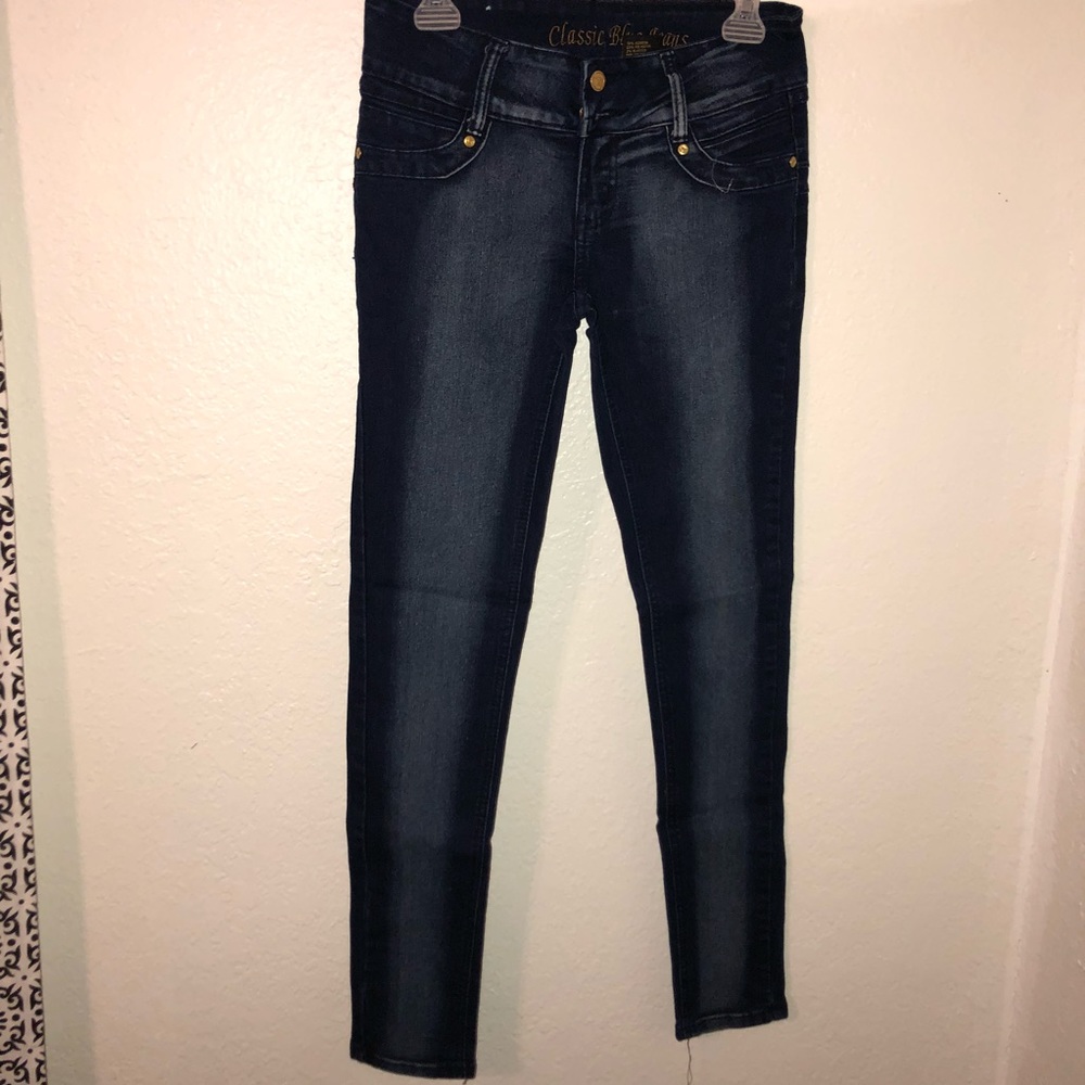 Dark washed jeans